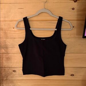 Old Navy Sleek Black Crop Top